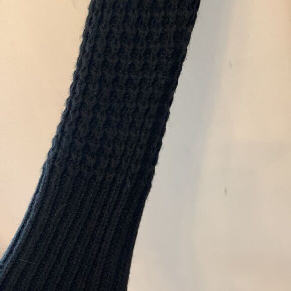 Say What ? Black tie waist sweater jacket Size XL( juniors) NWT - Picture 3 of 9